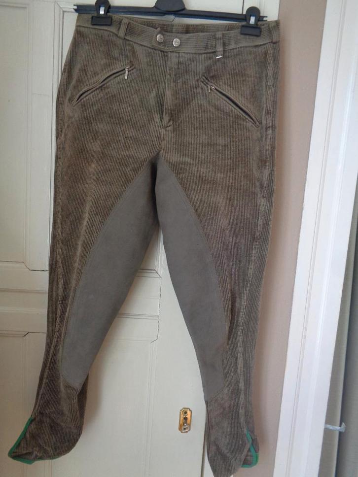 CAVALLO ribfluwelen rijbroek :mt 48/50, Dieren en Toebehoren, Paardrijkleding, Zo goed als nieuw, Heren, Onderkleding, Recreatie