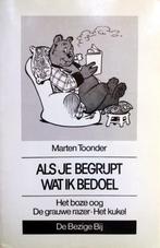 Marten Toonder - Als je begrijpt wat ik bedoel, Boeken, Ophalen of Verzenden, Gelezen, Nederland