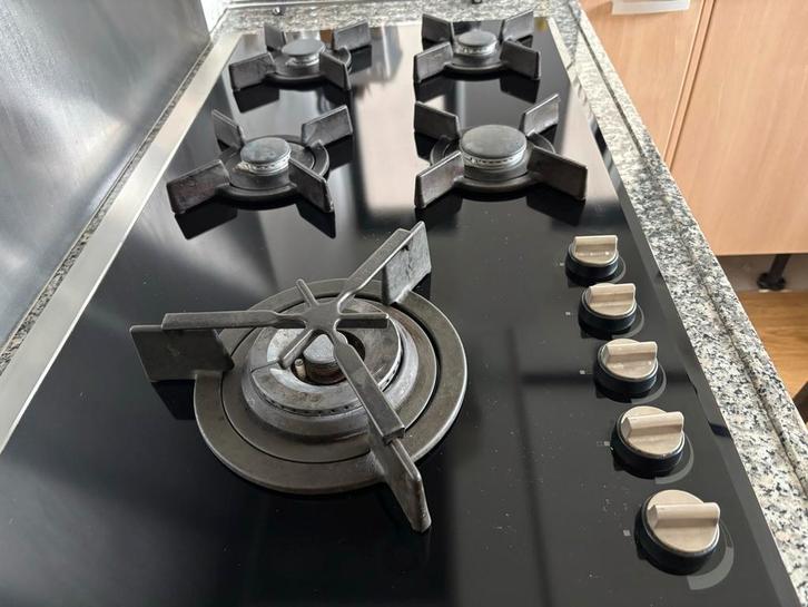 Inbouw Gaskookplaat - Perfect voor uw keuken!, Witgoed en Apparatuur, Fornuizen, Gebruikt, Inbouw, Gas, 5 kookzones of meer, Minder dan 85 cm