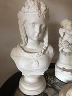 Biskwie Beeld van jonge vrouw, Antiek en Kunst, Kunst | Beelden en Houtsnijwerken, Ophalen