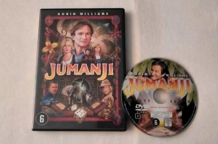 Robin Williams Jumanji Dvd Comedy, Cd's en Dvd's, Dvd's | Komedie, Zo goed als nieuw, Romantische komedie, Alle leeftijden, Ophalen of Verzenden