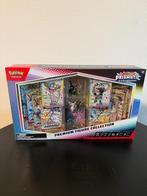 Pokemon Prismatic Evolutions Premium Figure Collection Box, Ophalen of Verzenden, Zo goed als nieuw, Boosterbox, Foil