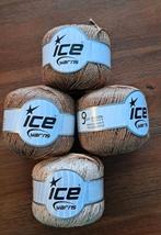 Iceyarns Viscose Garen - 4 Bollen, Hobby en Vrije tijd, Ophalen of Verzenden, Nieuw, Breien of Haken, Wol of Garen