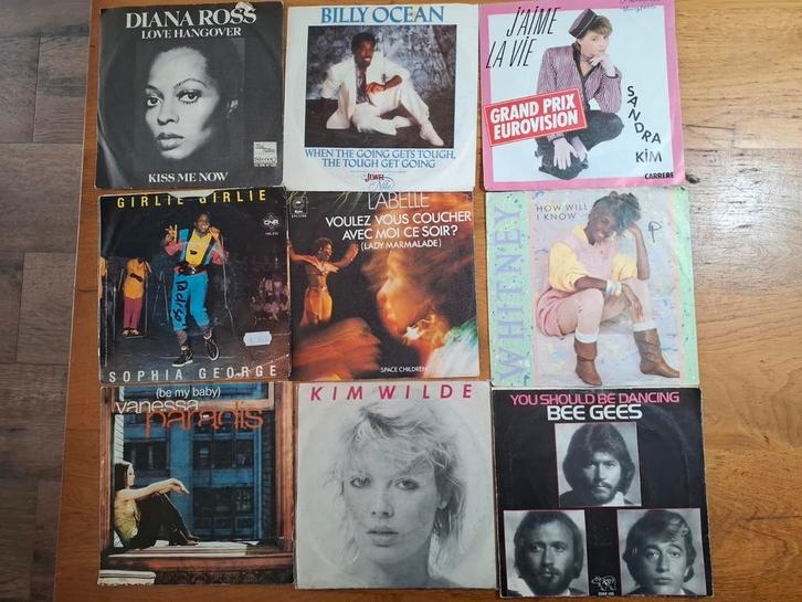 Singles zie fotos en omschrijving   vinyl lp single platen, Cd's en Dvd's, Vinyl | Overige Vinyl, Zo goed als nieuw, Overige formaten