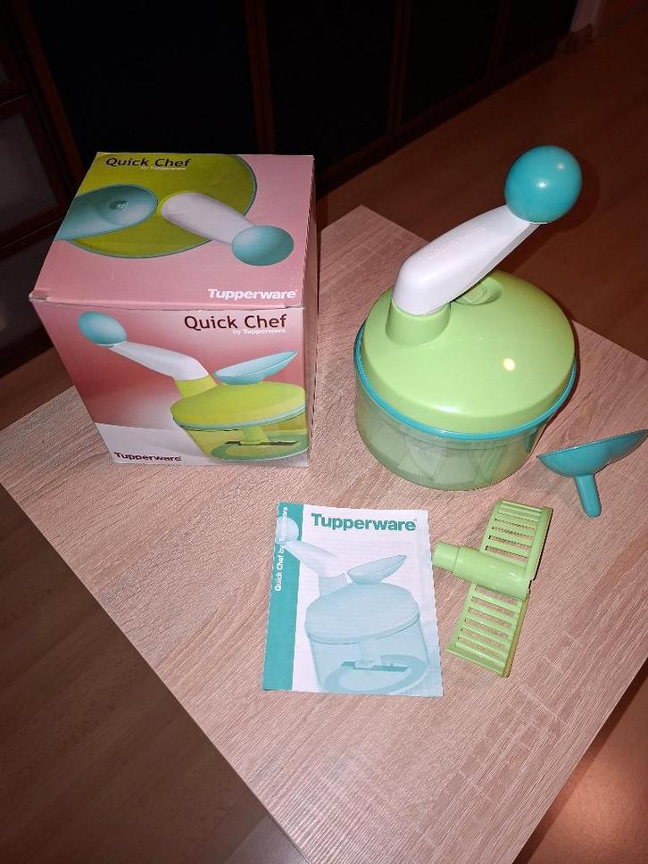 Tupperware "Quick Chef" Nieuw, Huis en Inrichting, Keuken | Tupperware, Nieuw, Overige typen, Groen, Ophalen of Verzenden