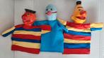 Sesamstraat vintage Poppenkast poppen Bert, Ernie en Grover, Verzamelen, Gebruikt, Ophalen of Verzenden, Pop