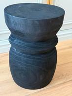 Woood houten kruk/bijzettafel, Huis en Inrichting, Krukjes, Ophalen of Verzenden, Gebruikt, Hout