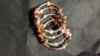 Mooie spiraal armband. Past altijd., Ophalen of Verzenden, Nieuw, Bruin, Overige materialen