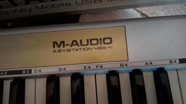M-Audio 49e keyboard station controller 49 m audio, Muziek en Instrumenten, Versterkers | Keyboard, Monitor en PA, Zo goed als nieuw