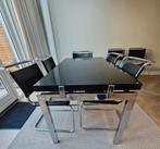 8x Design stoelen en eettafel Thonet S33 Mart Stam, Ophalen