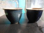geglazuurde bloempotjes, Ophalen, Rond, Binnen, Zo goed als nieuw