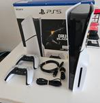 Ps5 slim disc tb met 2 controllers, Ophalen, Zo goed als nieuw
