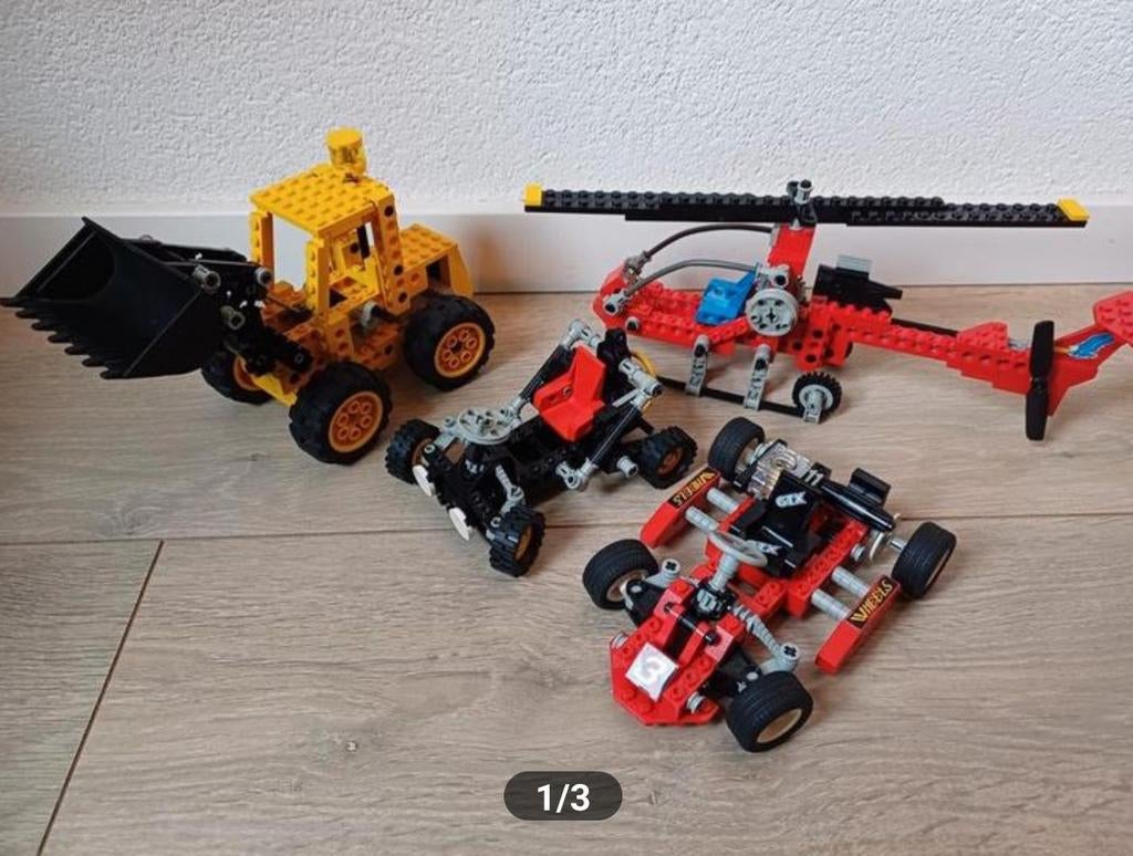 Lego technic 8828 / 8832 / 8812 / 8219, Ophalen of Verzenden, Gebruikt