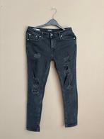 (6) Jack & Jones Skinny Fit / Liam zwarte heren spijkerbroek, Zwart, W32 (confectie 46) of kleiner, Ophalen of Verzenden, Zo goed als nieuw