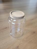 glazen opbergpot, Ophalen, Zo goed als nieuw, Glas, Pot, Bus of Blik