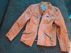 Leren jasje maat 44, Ophalen of Verzenden, Gedragen, Maat 42/44 (L), Bruin