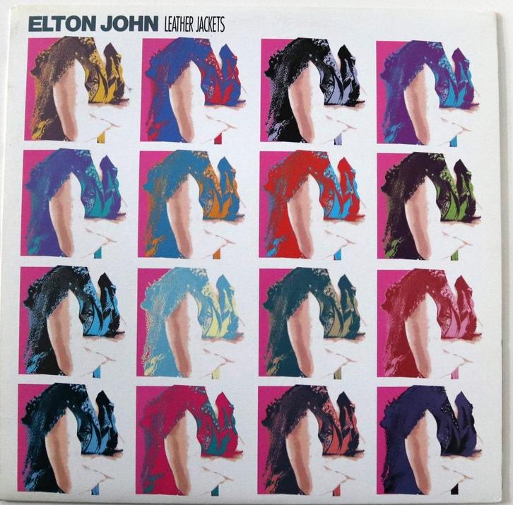 Elton John - Leather Jackets LP – 1986, Cd's en Dvd's, Vinyl | Pop, Gebruikt, 1980 tot 2000, 12 inch, Ophalen