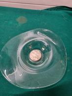 -	Decoratie schaal glas designe, Huis en Inrichting, Woonaccessoires | Overige, Ophalen of Verzenden