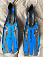 Beuchat Power Jet bleu - blauwe snorkel vinnen, Snorkelvinnen, Gebruikt, Ophalen of Verzenden