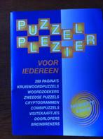 "Puzzel Plezier" 288 pagina's Nieuw, Hobby en Vrije tijd, Denksport en Puzzels, Ophalen of Verzenden, Minder dan 500 stukjes, Nieuw