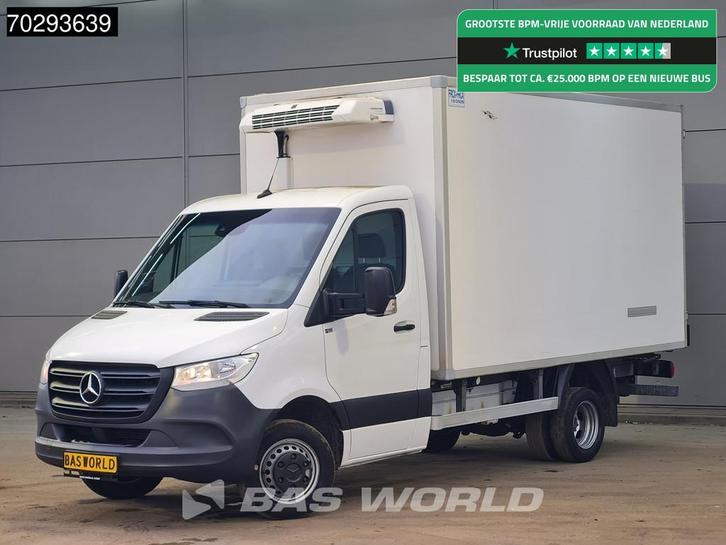 Mercedes Sprinter 514 CDI Koelwagen Dubbellucht Achterdeuren, Auto's, Bestelauto's, Bedrijf, Te koop, Airconditioning, Centrale vergrendeling