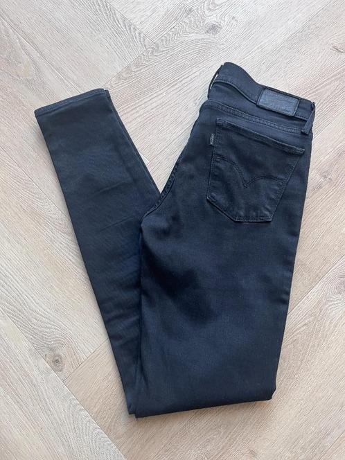 Levi’s jeans 710 skinny, Kleding | Dames, Spijkerbroeken en Jeans, Gedragen, W27 (confectie 34) of kleiner, Zwart, Ophalen of Verzenden