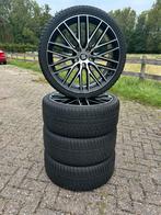 Seat Leon Cupra 19 inch velgen 5x112 + Hankook Winter M+S, Gebruikt, Banden en Velgen, Winterbanden, 235 mm