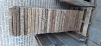 Grindtegels 50x50 rood en wit, Tuin en Terras, Tegels en Klinkers, Ophalen, Gebruikt, 10 m² of meer, Beton