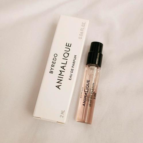 NU €8 ‼️ Byredo Animalique eau de parfum 2 ml sample, Sieraden, Tassen en Uiterlijk, Uiterlijk | Parfum, Nieuw, Ophalen of Verzenden