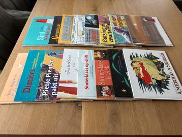 Collectie DE Sinterklaas boeken 16 stuks beschikbaar voor biedingen