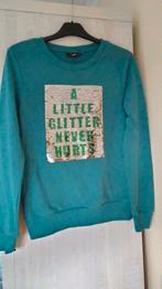 groene trui JBC xs maat 158 / glittertrui, Meisje, Trui of Vest, JBC, Ophalen of Verzenden