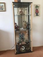 vitrinekast, Huis en Inrichting, Kasten | Vitrinekasten, Ophalen, Met deur(en), 50 tot 100 cm, Tijdloos
