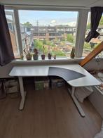 Ikea BEKANT zit/sta hoekbureau, Huis en Inrichting, Ophalen, Elektrisch, Zo goed als nieuw, Bureau