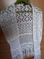 Wit creme gehaakt mouwloos vest, maat XS., Verzenden, Zo goed als nieuw, Maat 34 (XS) of kleiner, Overige kleuren