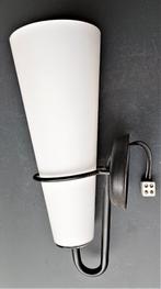 vintage wandlamp in de stijl van Raak Amsterdam, Huis en Inrichting, Lampen | Wandlampen, Ophalen of Verzenden, Gebruikt, Glas