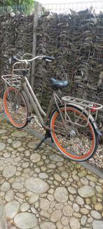 Gazelle Heavy Duty D59 7 versnellingen. Taupe/Oranje!, Fietsen en Brommers, Fietsen | Dames | Damesfietsen, Ophalen, Versnellingen