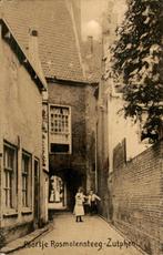 Zutphen - Poortje Rosmolensteeg, Ophalen of Verzenden, Voor 1920, Gelopen, Gelderland