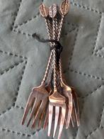 Vintage gebak's vorkjes gala 6 stuks, Ophalen of Verzenden