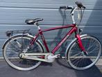 Gazelle ultimate H53cm rood 8vers, Fietsen en Brommers, Fietsen | Heren | Herenfietsen, Ophalen, Gebruikt, Cleanbikes, Versnellingen