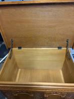 Houten Kist - handgemaakt door Leeuwenstein Dinxperlo, Ophalen, Gebruikt, 50 tot 100 cm, Eikenhout