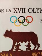 Affiche poster Olympische spelen Rome, Verzenden, Zo goed als nieuw, Rechthoekig Staand, Sport