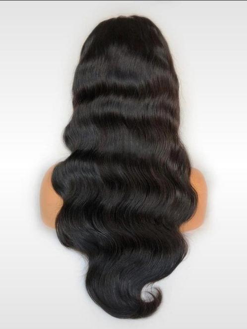 Pruik / wig 100% menselijke haar, Sieraden, Tassen en Uiterlijk, Uiterlijk | Haarverzorging, Nieuw, Pruik of Haarverlenging, Verzenden