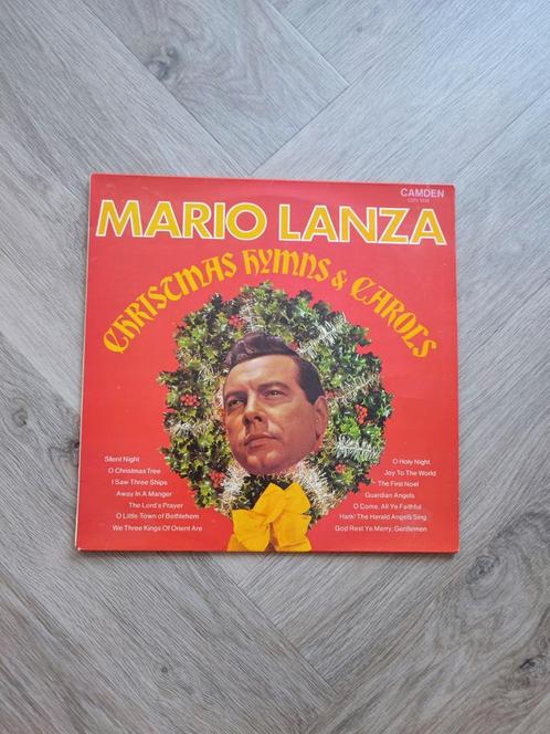 Mario Lanza – Christmas Hymns & Carols, Cd's en Dvd's, Vinyl | Klassiek, Zo goed als nieuw, Modernisme tot heden, Vocaal, 12 inch