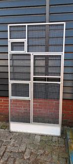 Aluminium frontpanelen, Ophalen, Zo goed als nieuw, Aluminium, Volière