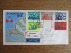 Nederland FDC E38 zomerzegels 1959, Ophalen of Verzenden, Beschreven, Nederland