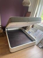 Bed met opbergruimte incl matras 140x200, Huis en Inrichting, Slaapkamer | Bedden, Ophalen, Wit, Tweepersoons, 140 cm