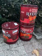 Koffieblik vintage leeg 5 kg, Verzamelen, Blikken, Ophalen, Gebruikt, Overige merken