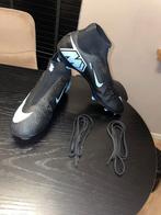 Mooie nike voetbalschoenen blauw zwart maat 44,5, Ophalen of Verzenden, Gedragen, Zwart, Sportschoenen