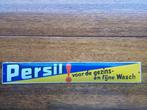 Emaille Reclamebord Bord Persil Origineel, Verzamelen, Ophalen of Verzenden, Zo goed als nieuw, Reclamebord