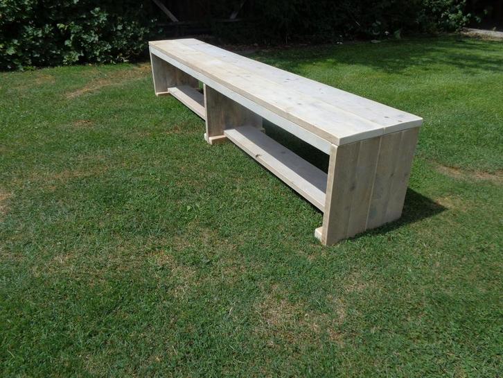 Douglas steigerhout bank loungebanken tuinbank AANBIEDING!!!, Tuin en Terras, Tuinbanken, Ophalen of Verzenden